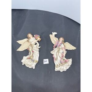 2‎ VNTG Angel Wall Plaques Seraphin Style